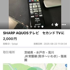 テレビの画像