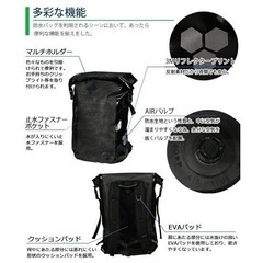 防水　リュック　バックバックの画像