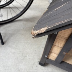 犬小屋　木製　屋外
の画像