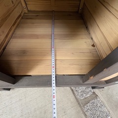 犬小屋　木製　屋外
の画像