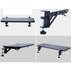 【値下げ！】 テーブル延長版　65x24cm　黒色（新品・未使用）の画像