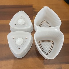 NEIGHBOR CLOWN カンタン おにぎりメーカー おにぎり型 【パパッと時短料理/型にはめ込むだけでおにぎりが同時に作れる】 弁当 調理器具 の画像