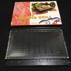新品　バーベキューコンロ　FOLDING GRILL  BBQ コンロ　グリル　キャンプ用品　アウトドアの画像