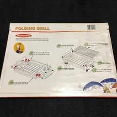 新品　バーベキューコンロ　FOLDING GRILL  BBQ コンロ　グリル　キャンプ用品　アウトドアの画像