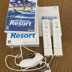 Wii 本体、ソフト　の画像
