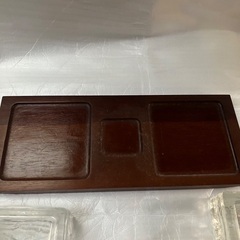 【未使用】 HOYA クリスタルガラス シガレットセットの画像