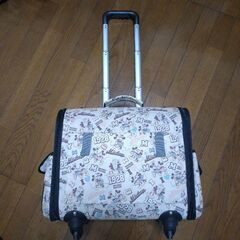 直接引渡 ペット用 四輪 コロコロ キャリー バッグ ディズニー ミッキーの画像