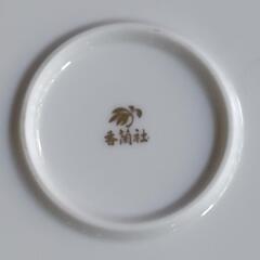 香蘭社　リンドフィールド　大皿 金縁の画像