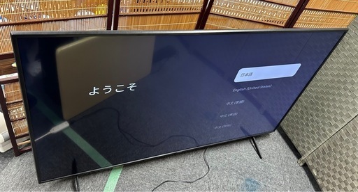 ◆美品！/65インチ！◆ SONY 4K液晶テレビ　2022年製　Android TV機能