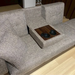 美品 モダンデコ    2Wayソファベッドの画像