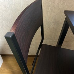 【お譲り先決定】
ダイニングテーブル　チェアーの画像