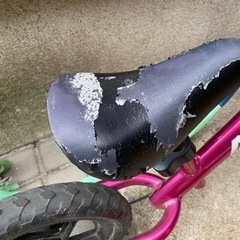 キックバイク　ストライダー　ハンドブレーキ　スタンド付きの画像