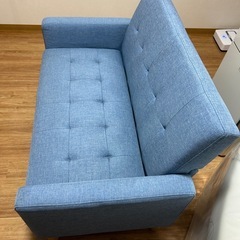 お話中　美品　1人〜2人用ソファ の画像