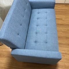 お話中　美品　1人〜2人用ソファ の画像