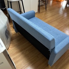 お話中　美品　1人〜2人用ソファ の画像