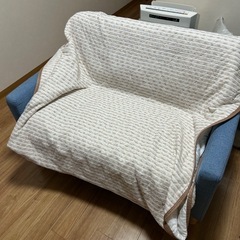 お話中　美品　1人〜2人用ソファ の画像