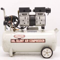 【ジャンク】中古 アストロプロダクツ AP040792 コンプレッサー 100V 30L オイルレス サイレントの画像