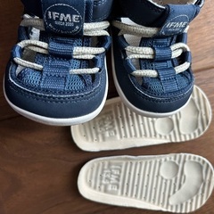 IFME イフミー　サンダル　紺　サイズ 13.5cmの画像