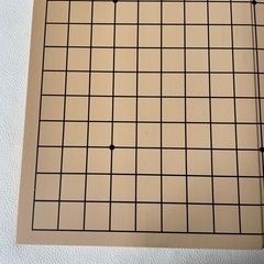 折りたたみ式 囲碁盤 木製 1９路×19路 中古品  の画像