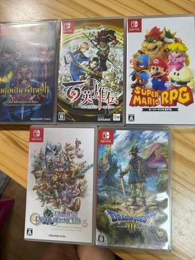 Switchゲームソフト色々、ドラクエ3とか