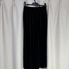 服36 黒ベロア　パンツの画像