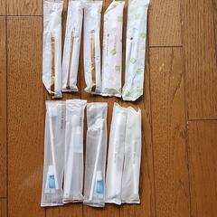 使い捨て歯ブラシの画像