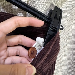 服37 コーデュロイ　ブラウンスカートの画像