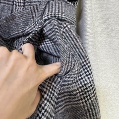 服39 チェック　スカート　(ベルト付き)の画像