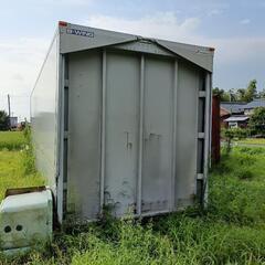 箱　箱車　物置　倉庫　コンテナハウス　事務所　アルミバン　 小屋　ガレージ　コンテナの画像