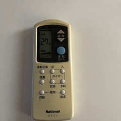 窓用エアコン ナショナル クーラー 保証付きの画像