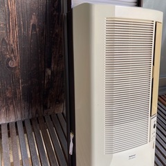 窓用エアコン ナショナル クーラー 保証付きの画像