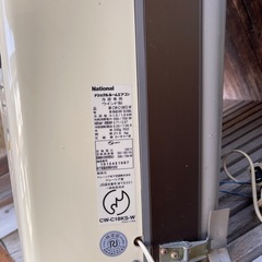 窓用エアコン ナショナル クーラー 保証付きの画像
