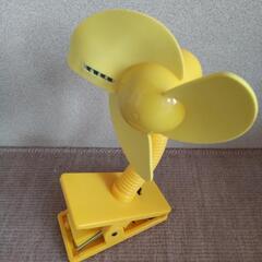 クリップ式 卓上扇風機の画像