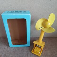 クリップ式 卓上扇風機の画像