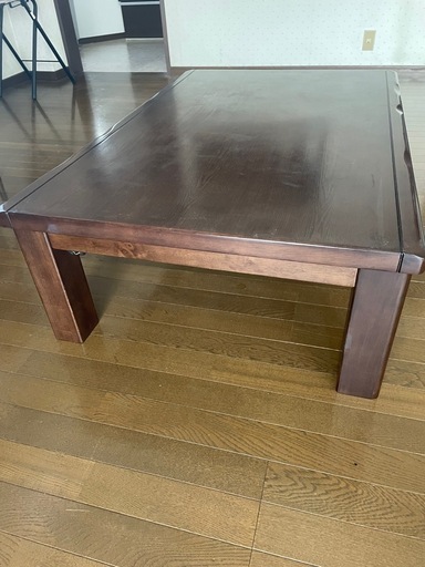 こたつ120×80cm、コード、こたつ布団3点セット(動作確認済み)