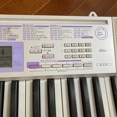 CASIOキーボードピアノの画像