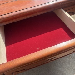 【中古品】カリモク 座卓 センターテーブルの画像