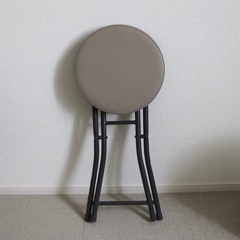 ニトリ　折りたたみスツール　ボンベイの画像