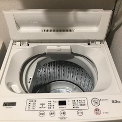 洗濯機5.0kg  目立った傷汚れなしの画像