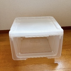 収納ケース 衣類ケース　半透明PPの画像