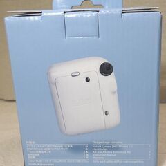 ☆富士フイルム チェキ instax mini 12 クレイホワイト【未開封】の画像
