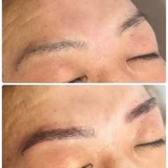 汗や水にも落ちない眉毛の画像