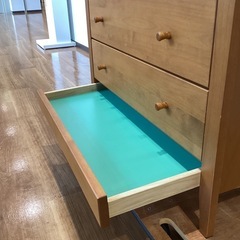 ハイチェスト（下段和装品戸棚）【町田市再生家具】251563の画像