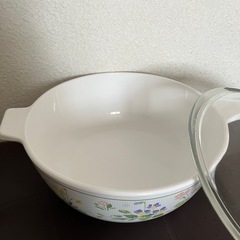 直径20cm直火オーブン電子レンジ超耐熱ガラス食器クックマスターの画像