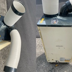 【中古品】YAMAZEN 山善 YS-E407 排熱ダクト付 スポットエアコン 100V の画像