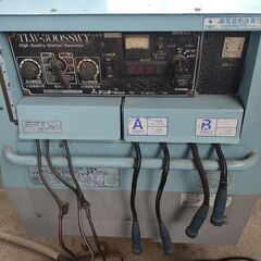 デンヨー防音型エンジン溶接　発電機　TLW-300SSWYの画像