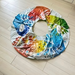 テントと浮き輪❣の画像