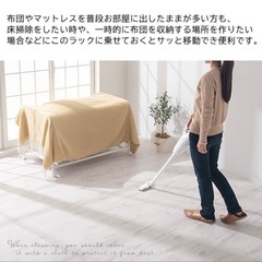 布団収納 布団 収納 ラック キャスター 布団収納ラック 寝具 ふとん 高さ調節 キャスター付き ラック 棚 ワゴン 収納ラック 押入れラック 押入れ収納 布団収納棚 押入れ クローゼット の画像