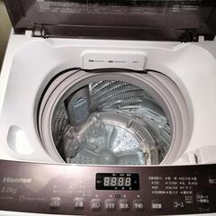 洗濯機　８Ｋ  美品　送料込み値段兵庫県内限定の画像