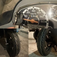 配達🉑🚚レッツ4 スズキ　原付　バイクの画像
